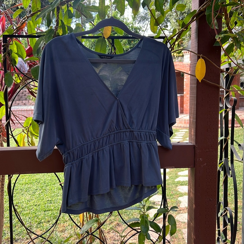 Blue blouse